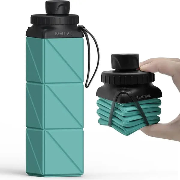 Opvouwbare Siliconen Waterfles™